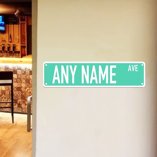 Custom aluminum street sign - custom,