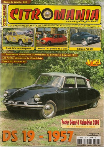 Citromania citroen ds19 - 23,