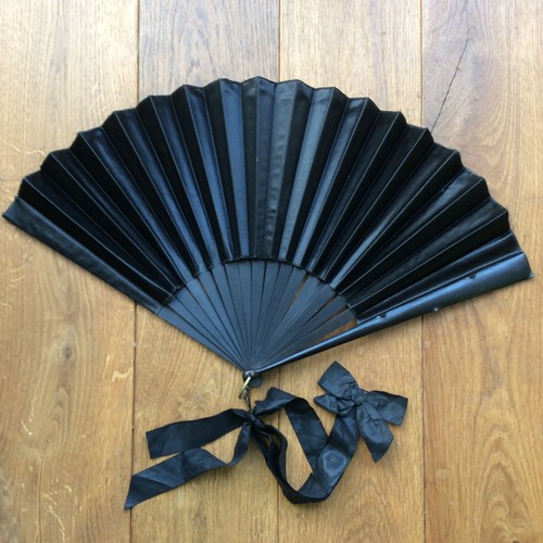 Eventail ancien bois imitation - ancien,