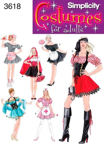 3618 patron simplicity costume - patron,