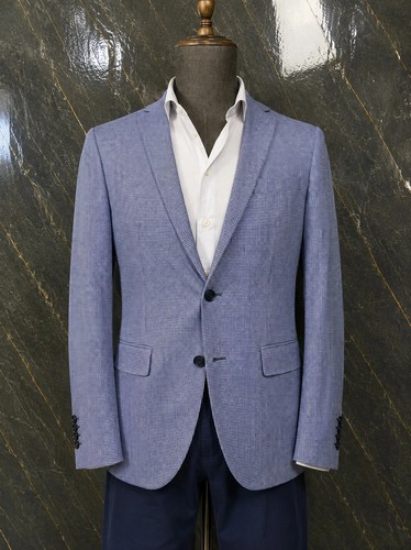 Blazer homme bleu marine