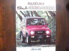 SUZUKI 4 X 4 1987 SJ 413/410