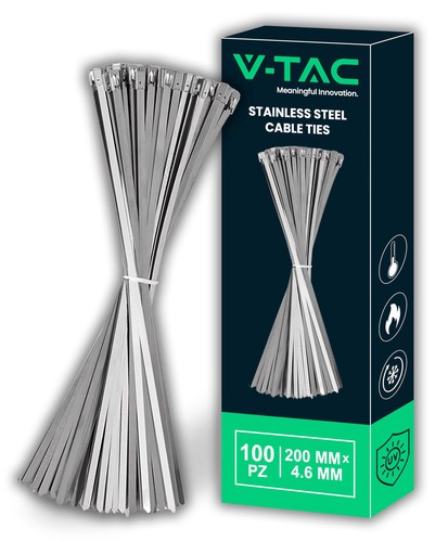 Attache cable inox - mm,