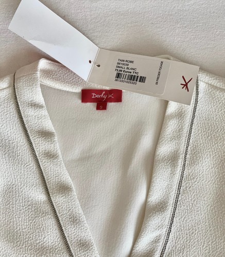 Robe été blanche - , sans