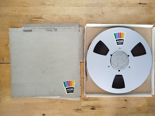 Bande magnétique ampex - magnétique, 406