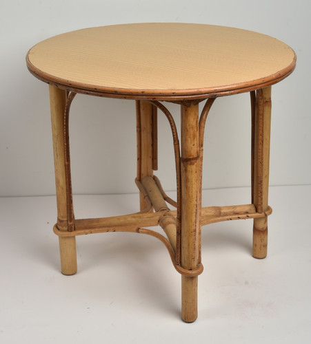 Ancienne table basse ronde - , /