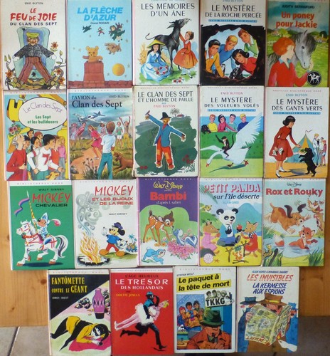 Lot livres fantomette les - 23,