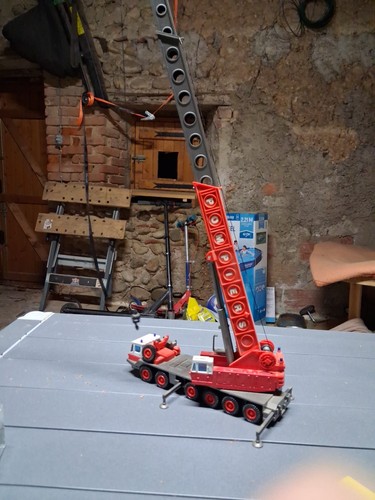 Camion grue pompier - camion,