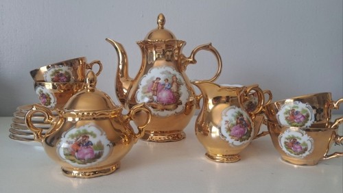 Service thé vintage - service,