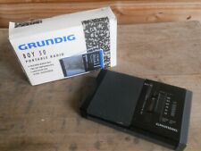 radio transistor boy 50 Grundig post old vintage attic