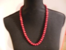 Collier  corail  chic classique