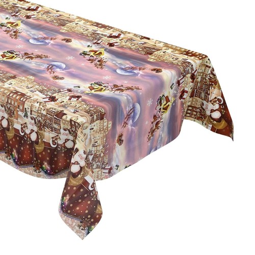 Nappe table toile cirée - table, en