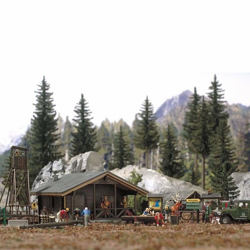 Chalet forêt avec ses - chalet,