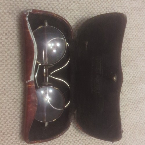Lunettes vintage rondes - , métal
