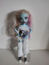 POUPEE MONSTER HIGH ABBEY BOMINABLE AVEC TENUE YETI MATTEL 2008