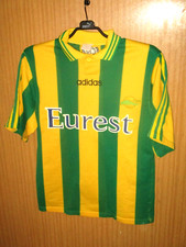 Maillot shirt jersey trikot ancien FC NANTES 1996-1997 ADIDAS