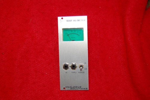 Analog solutions vu01 meter - solutions,
