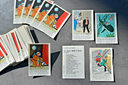 Chromos figurines tintin - chromos,