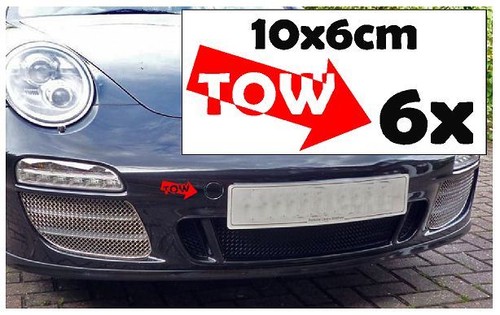 Tow sticker anneau - sticker, remorquage
