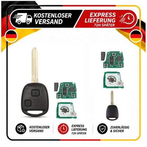 Clé télécommande toyota 433 - toyota,