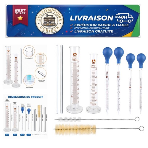 Pipettes verre graduées - pipettes, en