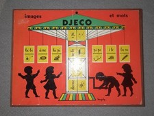Jeu de société vintage DJECO ORANGE Images et Mots
