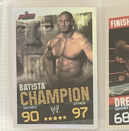 Carte catch slam attax - carte,