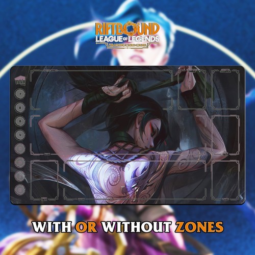 Riftbound lol tcg playmat - tcg,