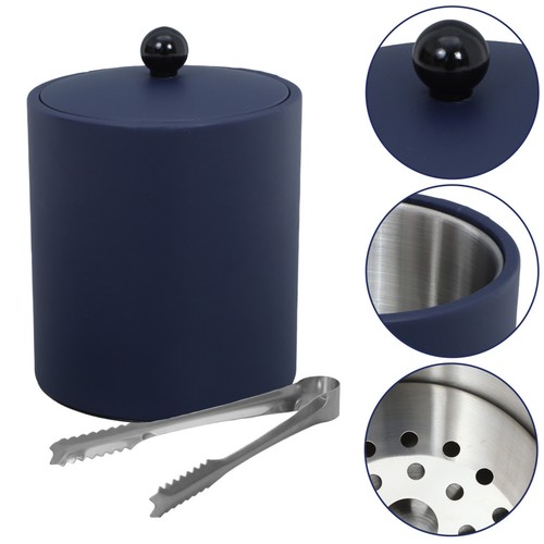 Seau glace portable pinces - À,