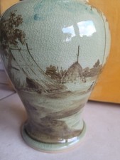 Vase Asiatique En Céramique Porcelaine À Déterminer Chinois Japonais Autre