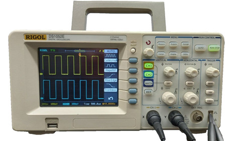 Rigol ds1052e 2x50mhz gsa s - ds1052e, 1