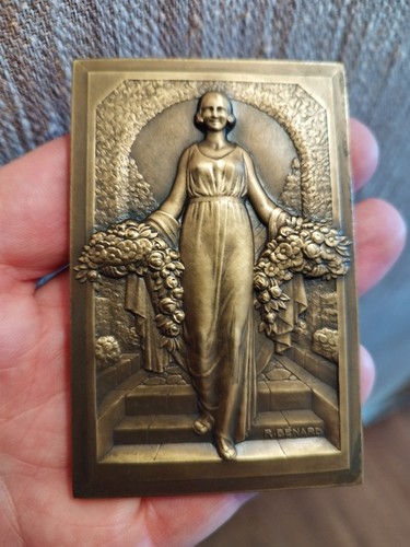 Grande médaille plaque - grande,