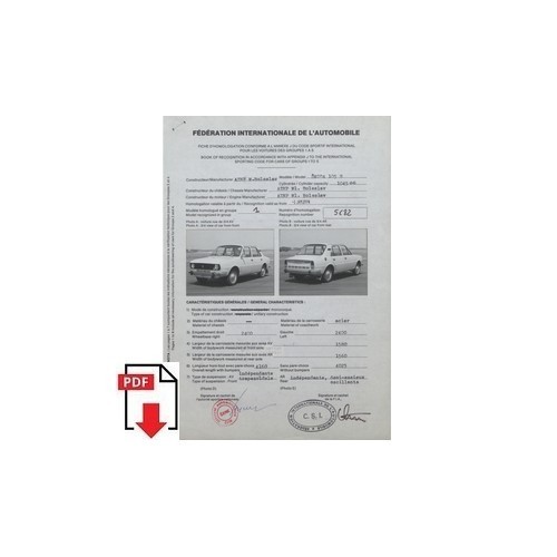 1978 skoda 105 fiche - skoda, s