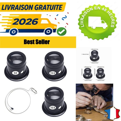 Loupe horloger bijoutier - , 5x
