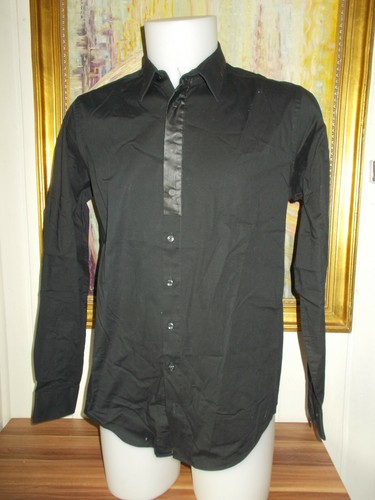 Chemise habillée coton - coton, noir