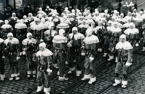 Binche 1950 fête des - binche,