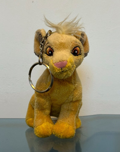 Porte clés peluche simba - peluche,