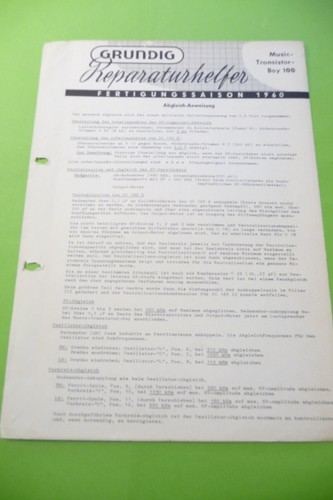 Manuel service pour grundig - de,