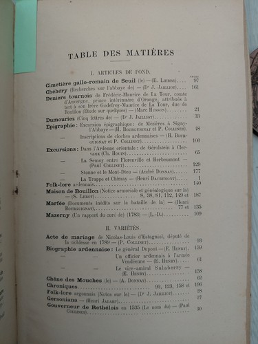 2ème année revue ardenne - année.,