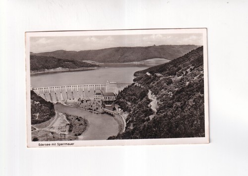 6734 carte postale - carte, edersee