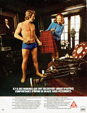 advertising 1023 1972 men's briefs JIL underwear kilt