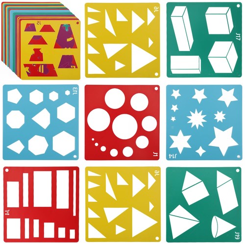 20pcs pochoir dessin - 20pcs, peinture
