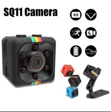 Mini Caméra SQ11 1080p Vision Nocturne Surveillance Micro SD Sport