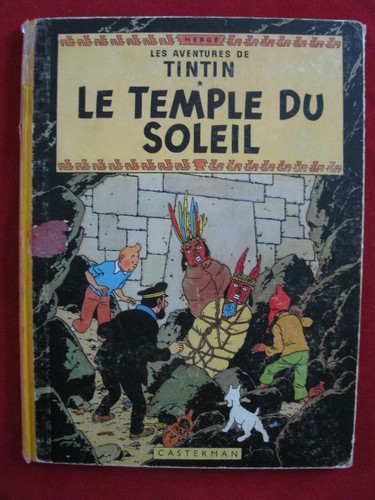 Ancienne tintin temple - bd,