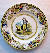 Assiette polychrome Napoléon