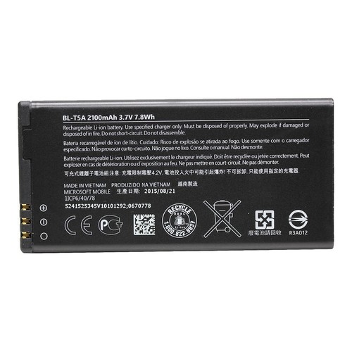 Batterie t5a bvt5a - bv-t5a, bl-t5a