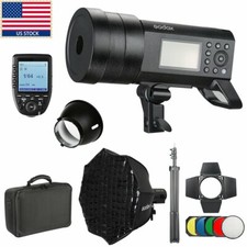 Godox AD400Pro 400Ws 2.4G  TTL GN72 Studio Outdoor Flash+Grid Softbox for Canon