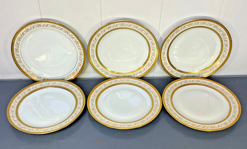 Assiettes plates porcelaine - plates,