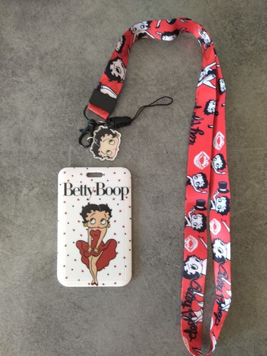 Porte carte badge betty - carte-badge, boop