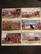 LOT 6 CHROMOS LIEBIG SERIE